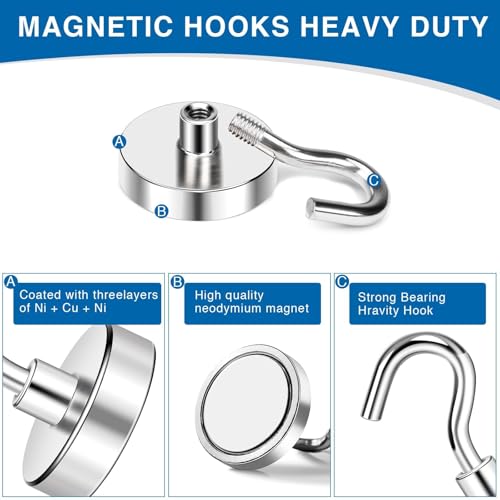 Magnetic Hooks for Cruise Essentials 2026 Cabins Door 45 Pack