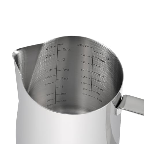 Stainless Steel Measuring Cup (Medium, 20 oz (600 ml, 2.4 cups))