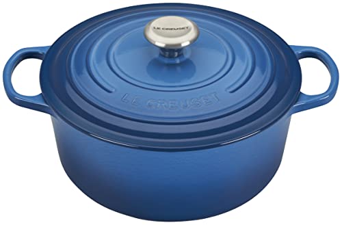 Enameled Cast Iron Round Dutch Oven (Marseille / 5.5 Qt)