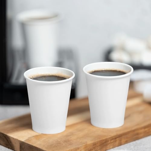 6 oz Paper Coffee Cup [1 (6 OZ / White)