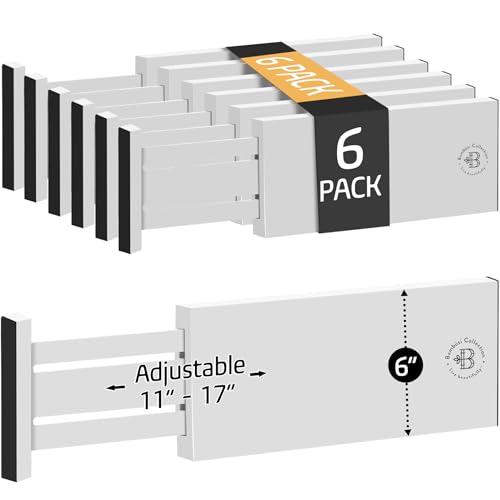 6 Pack Drawer Dividers (6 Count)