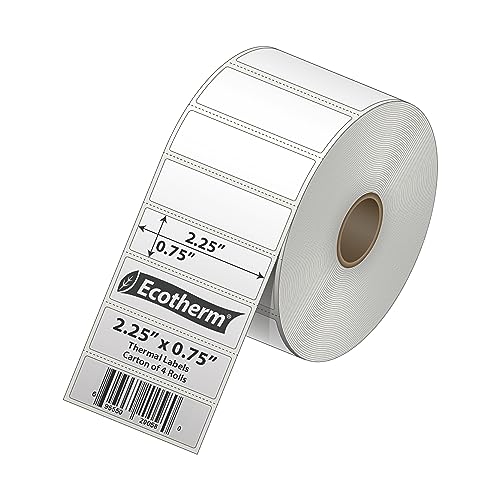 2.25" x .75" Thermal Labels (2.25 x .75 - 7120 Labels)