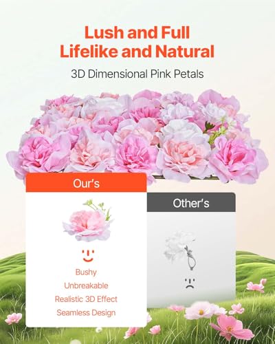 3D Flower Wall Panel (Flower / 15*15IN 12P)