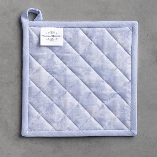 Pot Holders 100% Cotton Potholders (068 - Summer Floral / 8" x 8" (Pot Holder Pack of 2))