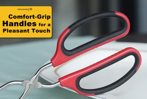 13 Inch Stainless Steel Scissor Tongs with Comfort