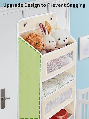 Over the Door Organizer for Pantry (Beige / 2 Pack (Standard))