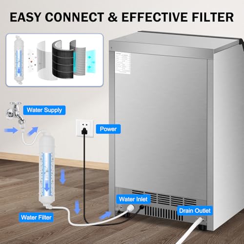 Ice Maker Machine Commercial (150Lbs/24H-LMC55)
