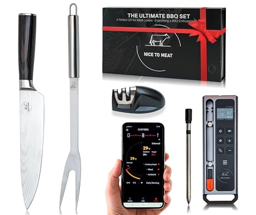 Wireless Meat Thermometer Digital BBQ Set (BBQ Set)