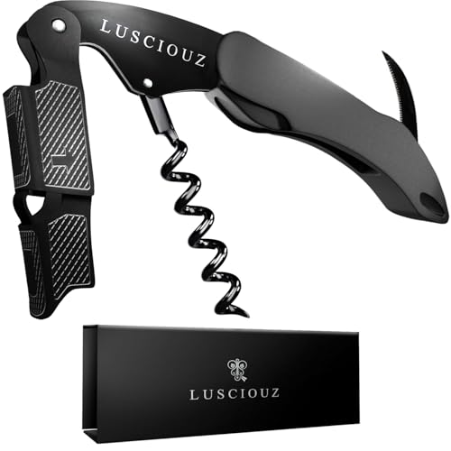 Zero Resistance THE HELIX Elite Corkscrew Silent Wine Bottle Opener Waiters Corkscrew Wine Key