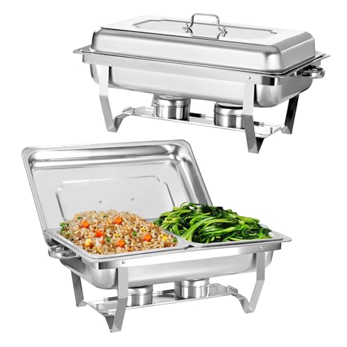 Chafing Dish for Buffet (2 Pack - 1/2 Pan)