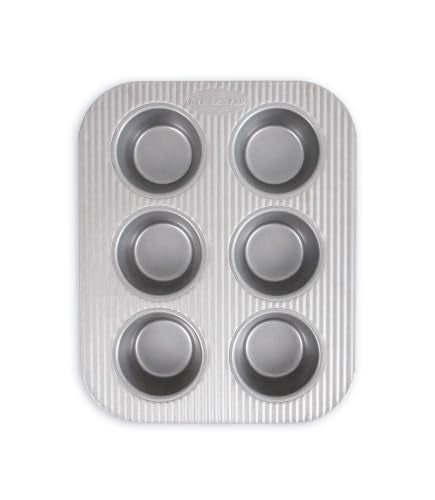Nonstick Toaster Oven 6 Cup Muffin Pan (6 Cup / Toaster Oven Muffin Pan)