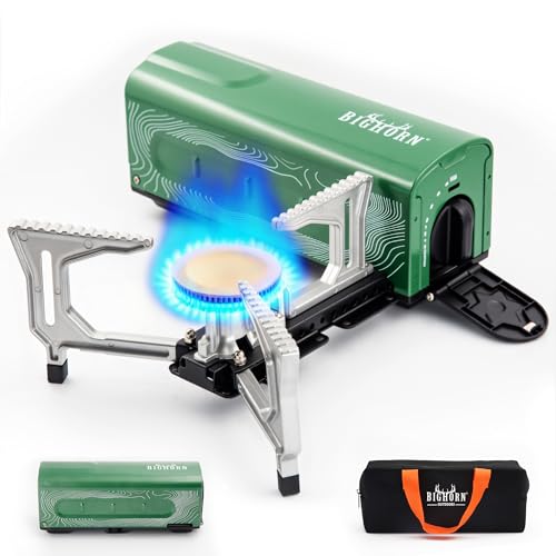 OUTDOORS Butane Camping Stove (Green)
