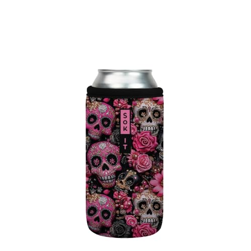 CanSok Sleeve for Beer & Soda Insulated Neoprene Cover (Remember Me / 16oz Can Sleeve)