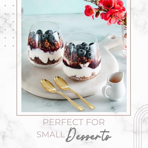 Mini Spoons For Desserts (Mini Gold Spoon)