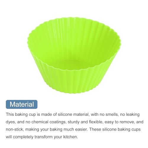36Pcs Silicone Cupcake Liners