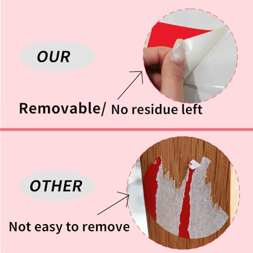 250 Red 2*3 Inch Rectangle Removable Writable Color Coding Labels (Red / 2*3 inch)