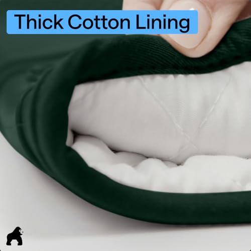 Silicone Oven Mitts (Hunter Green / 12.5" Oven Mitts)