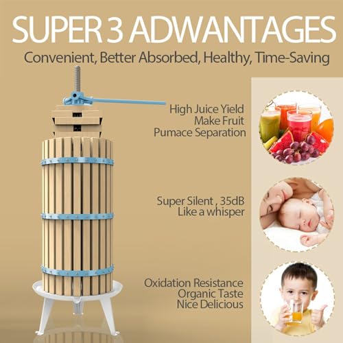 XL Fruit Apple Cider Wine Classic Press