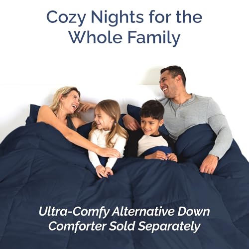 Queen Size 4 Piece Sheet Set (18 - Navy Blue / Queen)