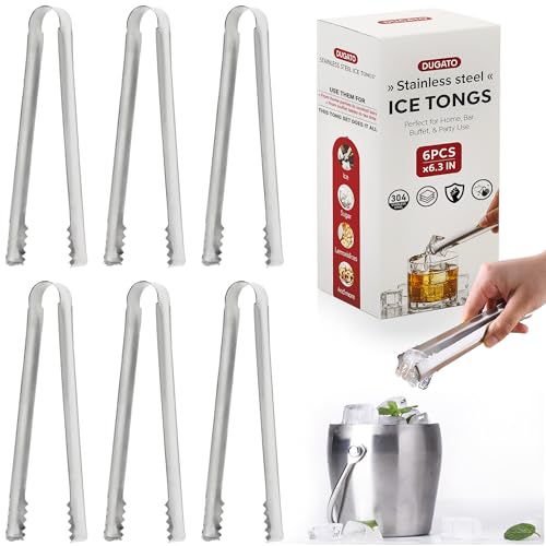 Cocktail Ice Tongs (6 Count)