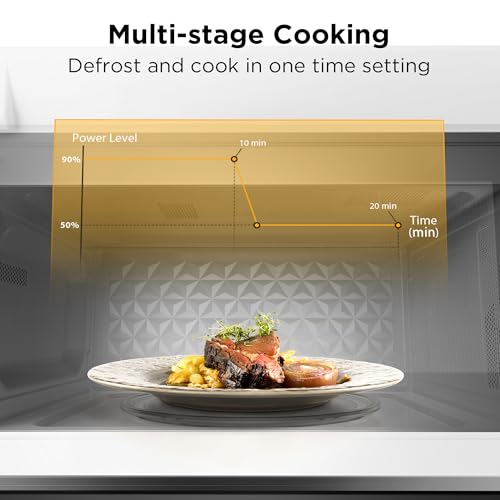 Over-the-Range Microwave Oven, 1.7 Cu.Ft, 1000W, White (1.7 Cu.Ft White)