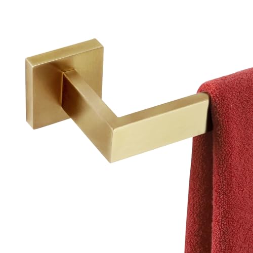 32 Inch Gold Bath Towel Bar Bathroom Towel Rack Towel Holder Shower Hand Towel Hanger (Brushed Gold / 32-Inch)
