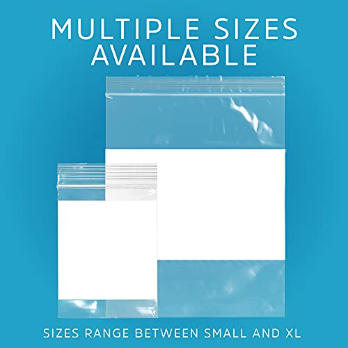 10" x 13" Large Zip Bags (100 Count)
