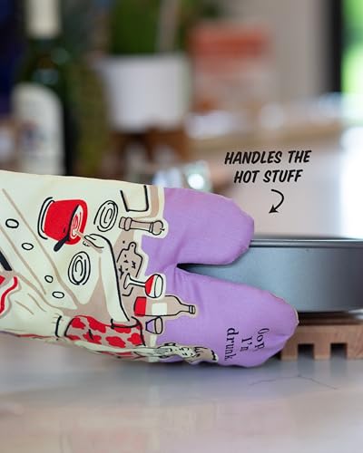Oven Mitts Cute Kitchen Accessories & Kitchen Gifts (Oops, I'm Drunk)