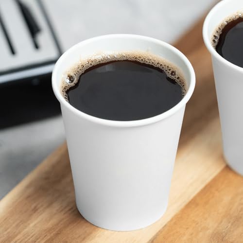 6 oz Paper Coffee Cup [1 (6 OZ / White)