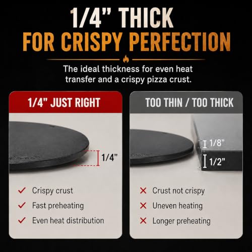 13" Round Pizza Steel
