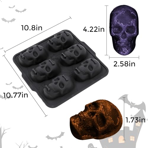Skull Baking Pan (Skull Muffin: 1pc)