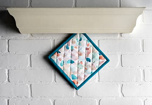 Pot Holders 100% Cotton Potholders (079 - Summer Picnic / 8" x 8" (Pot Holder Pack of 2))