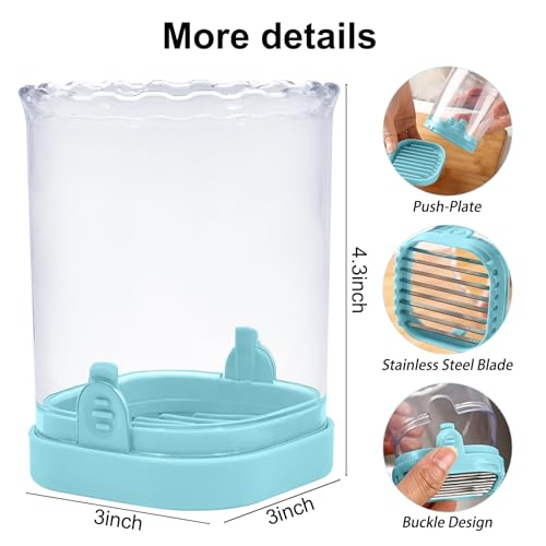 Fruit Slicer Cup (Light Blue)