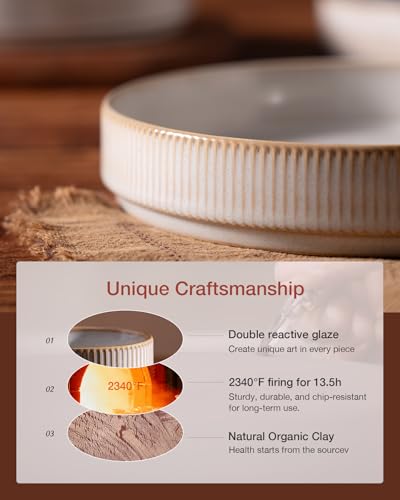 Star 8.25" Pasta Bowls Set of 6 (6 Count)