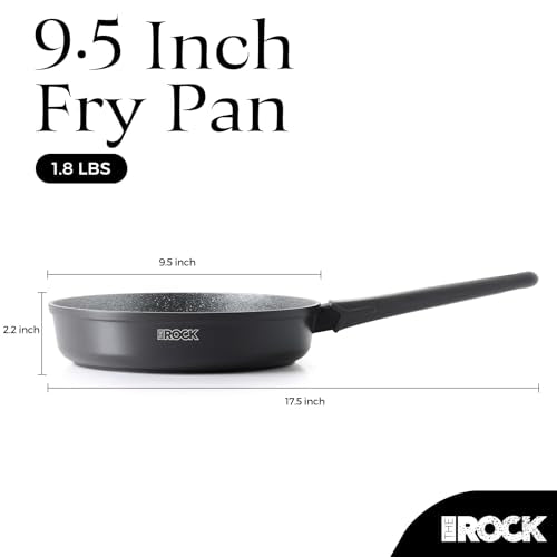 SOHO 9.5 Inch Non Stick Frying Pan (Granite Black / 9.5 Inch)