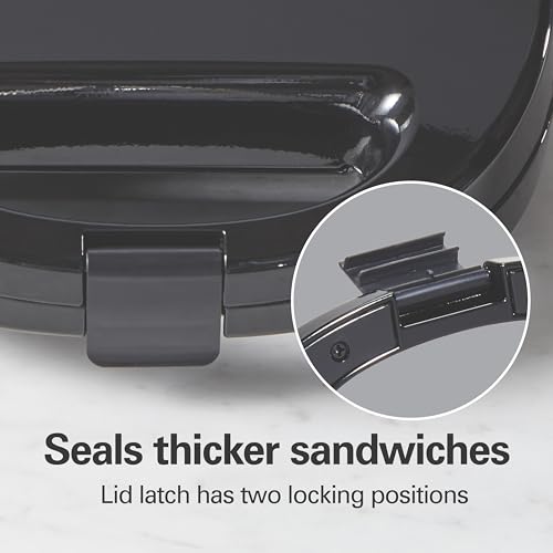 Electric Sealed Sandwich Maker Grill (Compact (1 Pack))