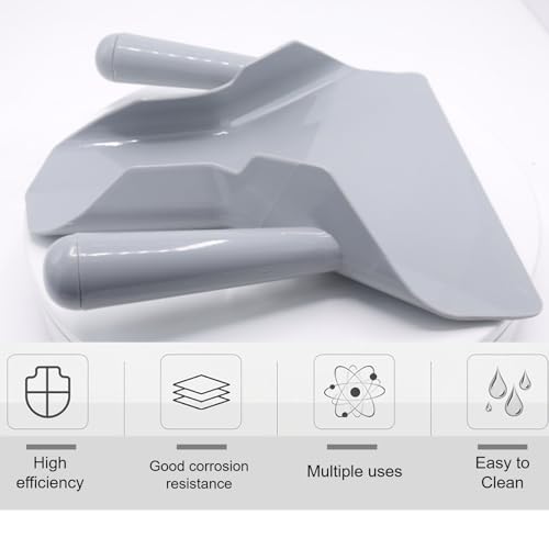 Polycarbonate French Fry Scoop Dual Handle for Ice Candy Snacks