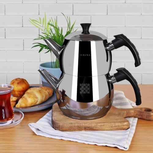 Modernist Stainless Steel Teapot (Classic)