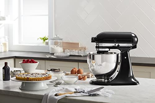 Artisan, 5-Qt Tilt Head Stand Mixer, KSM150PS, Onyx Black (Onyx Black)
