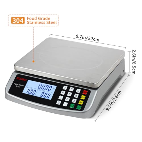 Food Scale 88lb (SILVER 40KG)