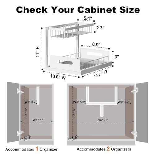 Under Sink Organizer (2 Count)