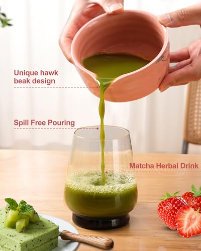 Matcha Set Japanese Matcha Kit Set 7 (Hot Pink)