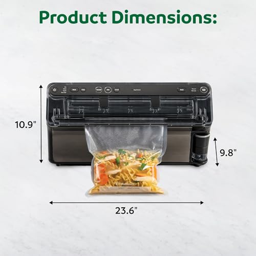 Elite All-in-One Liquid+™ Vacuum Sealer with Bags (Vacuum Sealer + Accessories)