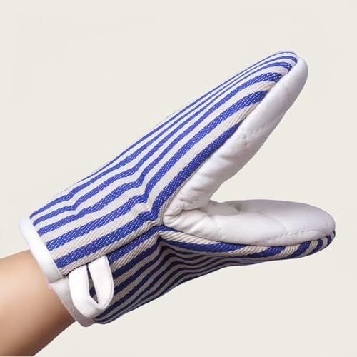 1 Pair Mini Oven Mitts (Blue)