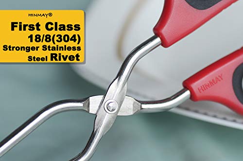 Stainless Steel Scissor Tongs with Comfort