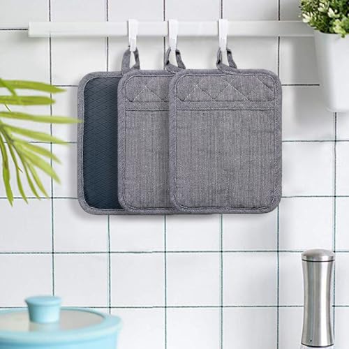 Pot Holders Yarn (Potholders / Pot Holders Gray)