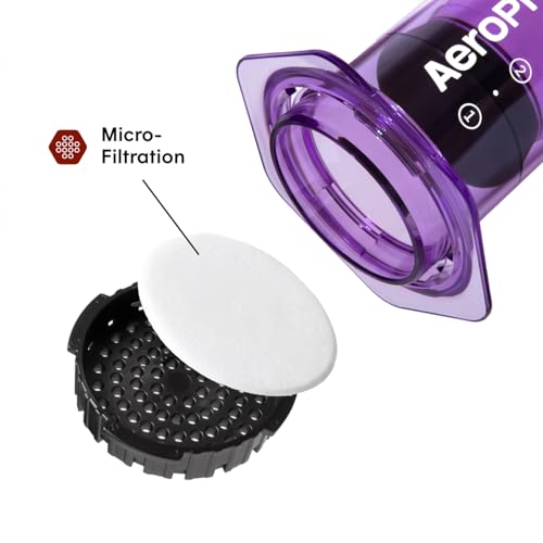Clear Purple Coffee Press (Purple / Standard)