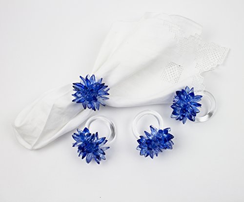 Crystal Design Collection Napkin Rings