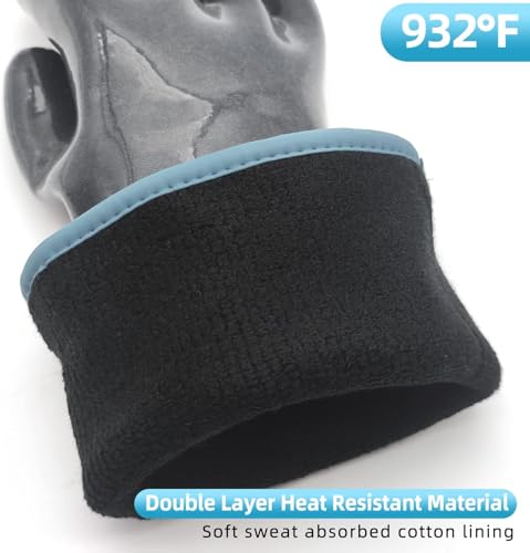 Silicone BBQ Grill Gloves (Black2 / 7/S)