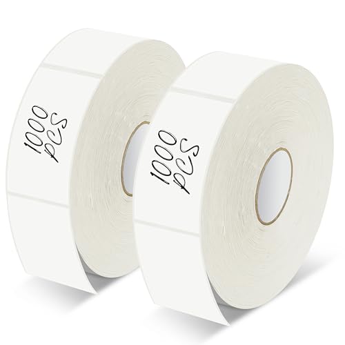 2000 Removable Freezer Labels (2000-blank / 1” x 2”)